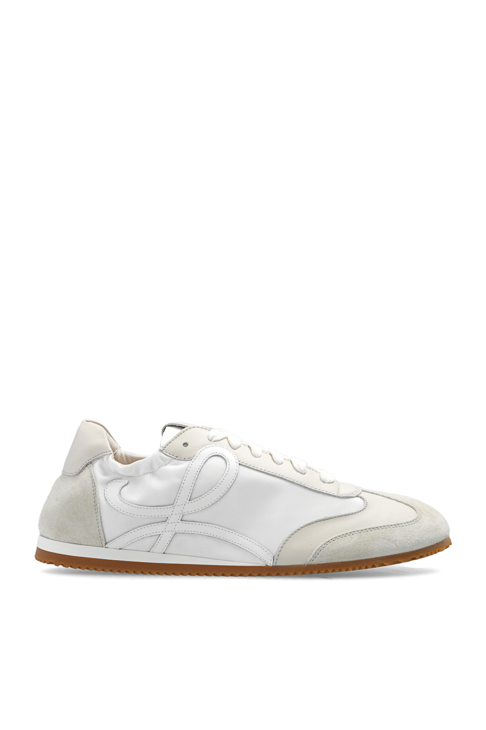 loewe black & brown ballet runner sneakers